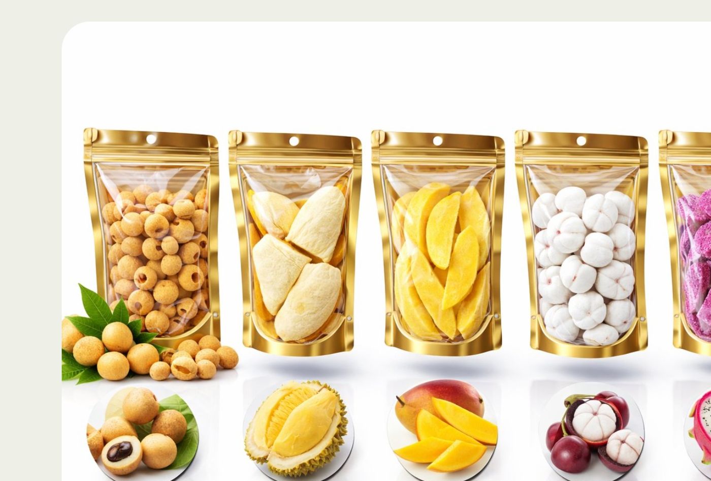 Freeze-dried product range